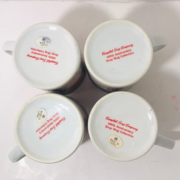 4 125th Anniversary Campbell's Tomato Soup Mugs - Picture 7 of 9